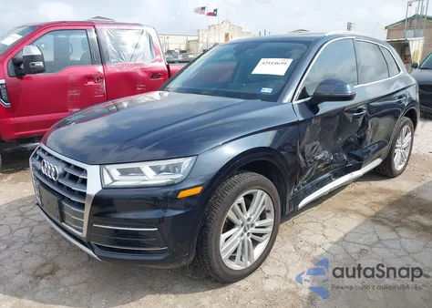 2018 Audi Q5 2.0T Premium from USA, damaged, VIN WA1BNAFY0J2211423